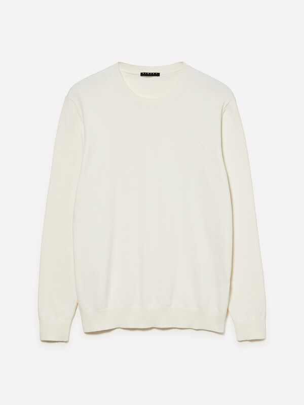 Maglia regular fit - maglie girocollo da uomo | Sisley