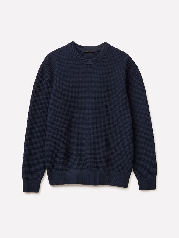 Maglia lavorata - maglie girocollo da uomo | Sisley