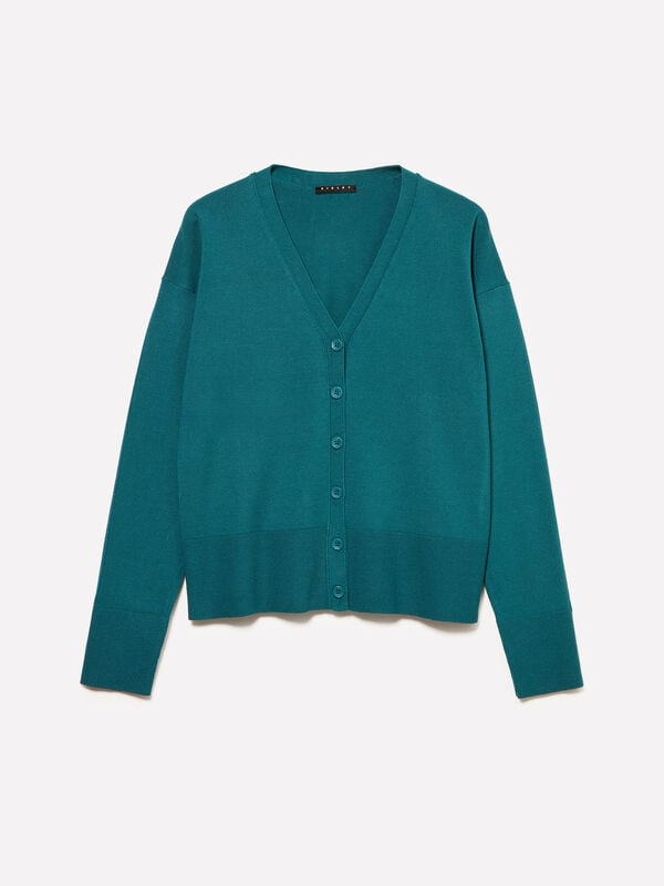 Cardigan regular fit - cardigan da donna | Sisley