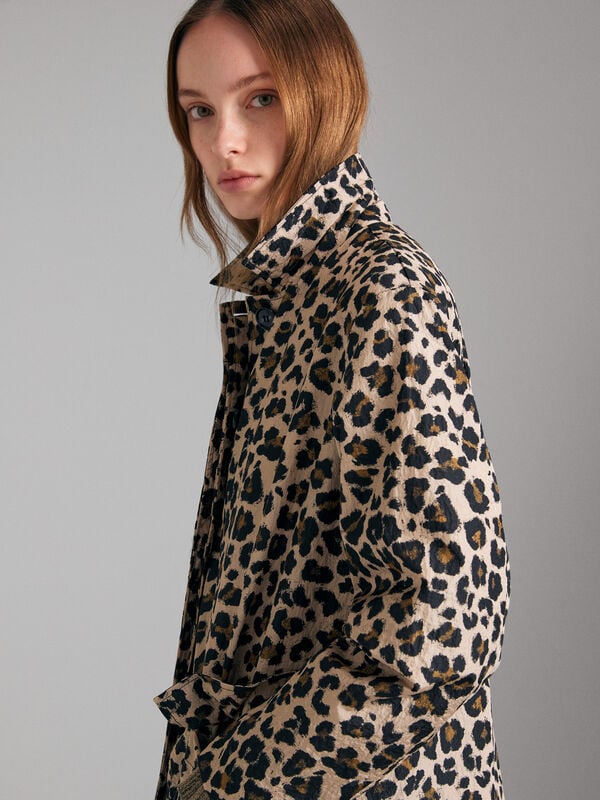 Spolverino animalier - cappotti da donna | Sisley