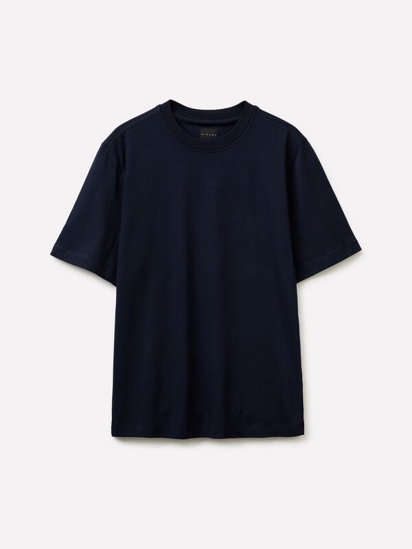 T-shirt girocollo regular fit - t-shirt a manica corta da uomo | Sisley