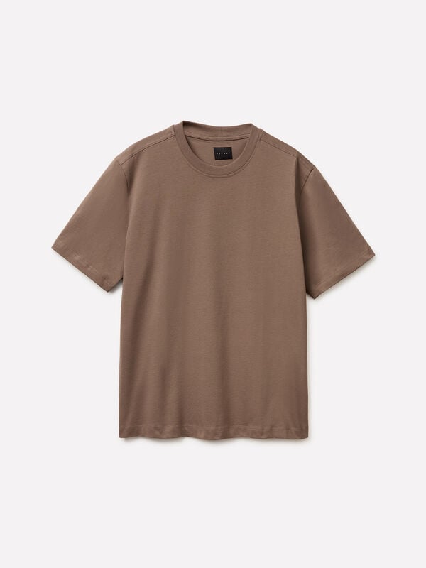 T-shirt girocollo regular fit - t-shirt a manica corta da uomo | Sisley