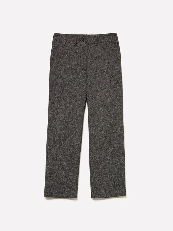 Pantaloni svasati - pantaloni regular da donna | Sisley