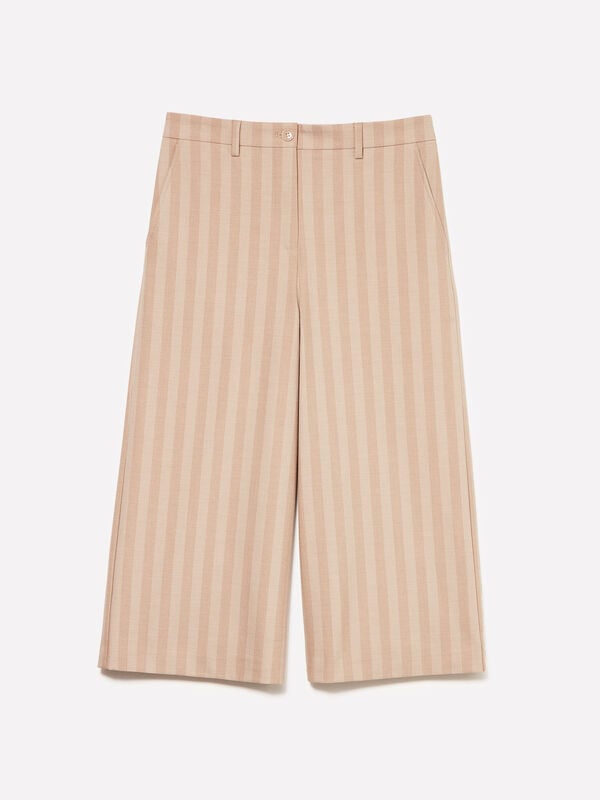 Pantaloni svasati - pantaloni palazzo da donna | Sisley