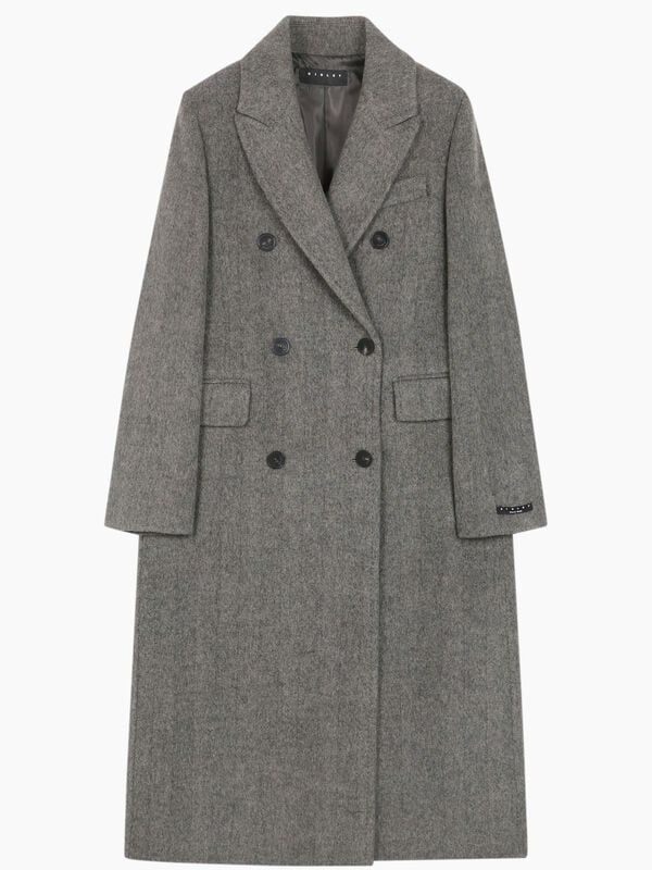 Maxi cappotto doppiopetto - Cappotti | Sisley K