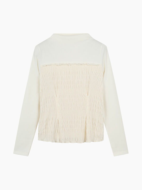 T-shirt in velluto - sisley k  t shirt manica lunga | Sisley K